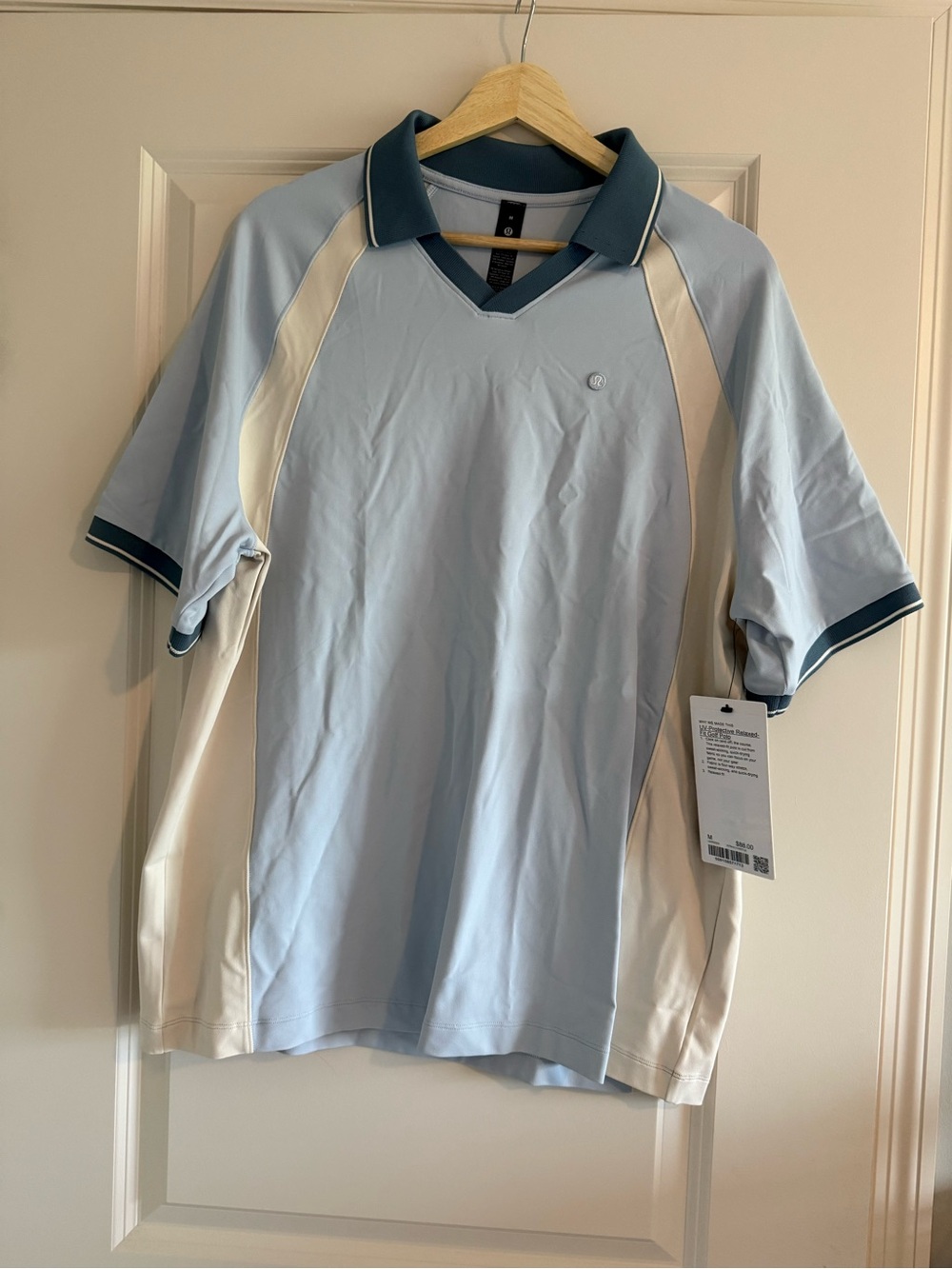 Lululemon Men’s UV-Protective Relaxed-Fit Golf Polo Shirt Size M New